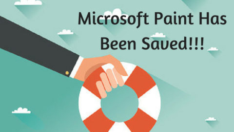 Microsoft Paint “Saved”