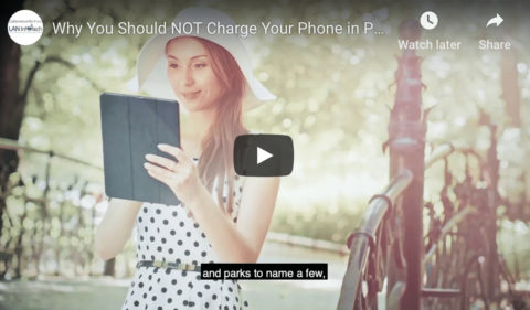 Why You Should Stop Charging Your Phone in Public