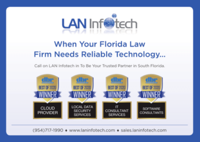 Lan Infotech Sweeps Daily Business Review’s Best Of 2020 Awards