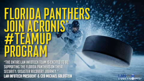 Florida Panthers Join Acronis’ #TeamUp Program